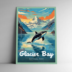 Glacier Bay National Park Poster / Postcard