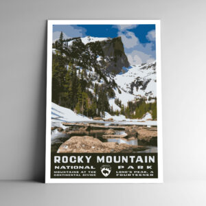 Rocky Mountain National Park Poster / Postcard