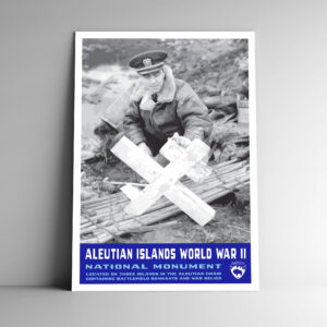 Aleutian Islands World War II National Monument Poster / Postcard