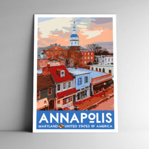 Annapolis Maryland Poster / Postcard