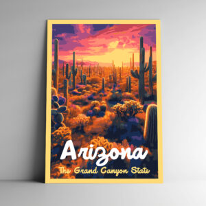 Arizona: The Grand Canyon State Poster / Postcard