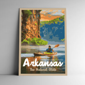 Arkansas: The Natural State Poster / Postcard