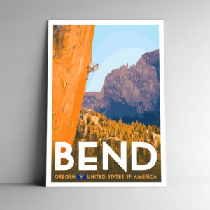 Bend Oregon Poster / Postcard