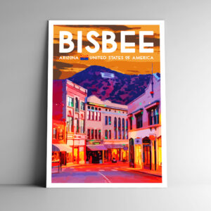 Bisbee Arizona Poster / Postcard