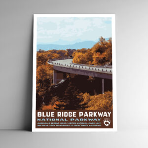 Blue Ridge Parkway National Parkway Poster / Postcard