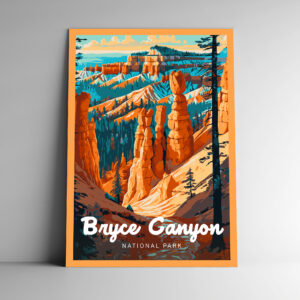 Bryce Canyon National Park Poster / Postcard