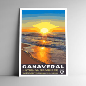 Canaveral National Seashore Poster / Postcard