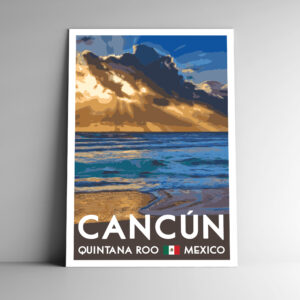 Cancun Mexico Poster / Postcard