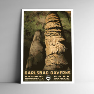 Carlsbad Caverns National Park Poster / Postcard
