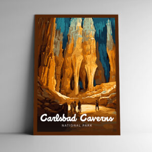 Carlsbad Caverns National Park Poster / Postcard