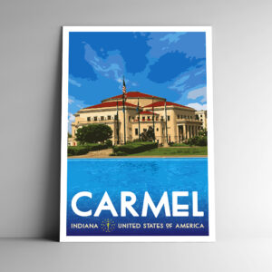 Carmel Indiana Poster / Postcard