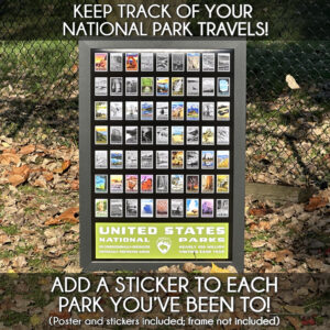 National Parks Completion Poster + Stickers