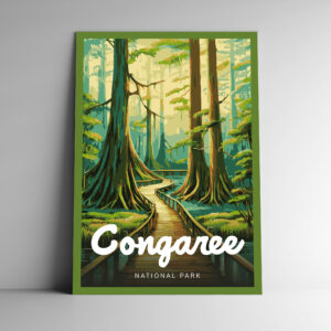 Congaree National Park Poster / Postcard