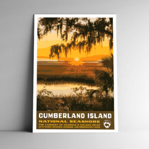 Cumberland Island National Seashore Poster / Postcard