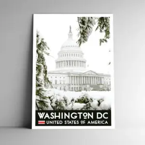 Washington DC Poster / Postcard