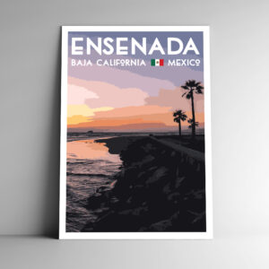 Ensenada Mexico Poster / Postcard