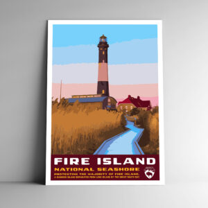 Fire Island National Seashore Poster / Postcard