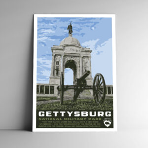 Gettysburg National Military Park Poster / Postcard