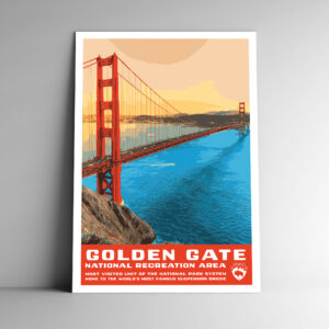 Golden Gate National Recreation Area Poster / Postcard