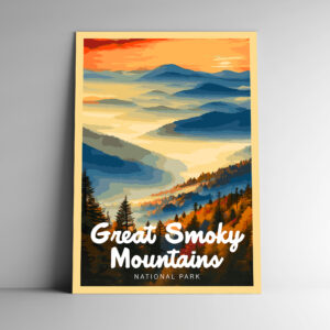 Great Smoky Mountains National Park Poster / Postcard