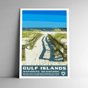 Gulf Islands National Seashore Poster / Postcard