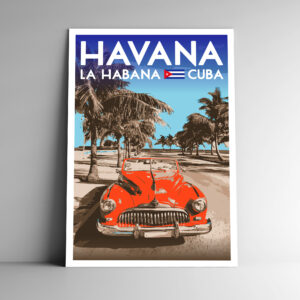 Havana Cuba Poster / Postcard