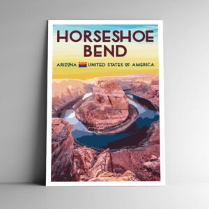 Horseshoe Bend Arizona Poster / Postcard
