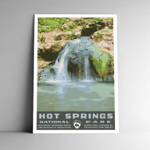 Hot Springs National Park Poster / Postcard