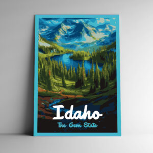 Idaho: The Gem State Poster / Postcard