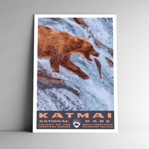 Katmai National Park Poster / Postcard