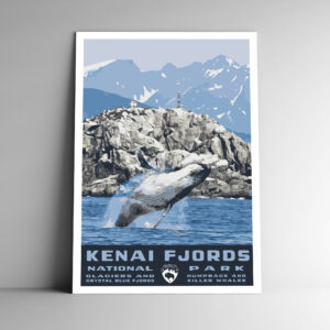 Kenai Fjords National Park Poster / Postcard