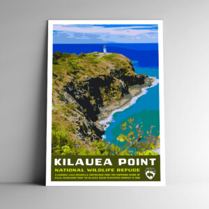 Kilauea Point National Wildlife Refuge Poster / Postcard