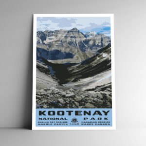 Kootenay National Park (Canada) Poster / Postcard