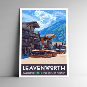 Leavenworth Washington Poster / Postcard