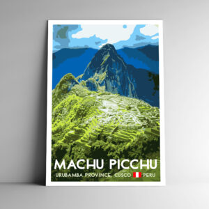 Machu Picchu Peru Poster / Postcard
