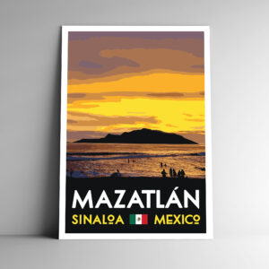 Mazatlan Mexico Poster / Postcard