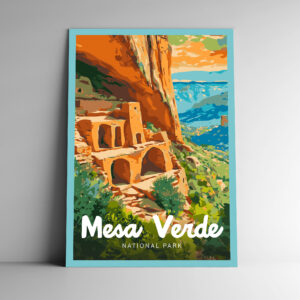Mesa Verde National Park Poster / Postcard
