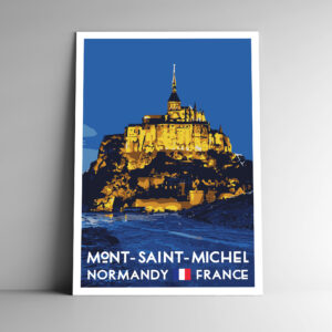 Mont-Saint-Michel France Poster / Postcard