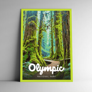 Olympic National Park Poster / Postcard