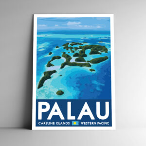 Palau Poster / Postcard