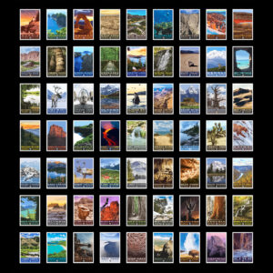 Postcards: Complete and Partial Sets of USA National Parks