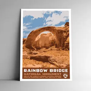 Rainbow Bridge National Monument Poster / Postcard