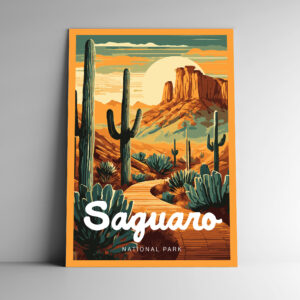 Saguaro National Park Poster / Postcard