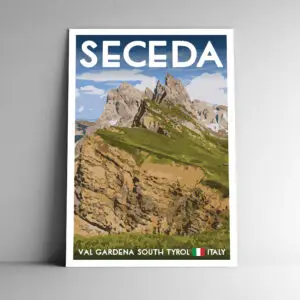 Seceda Italy Poster / Postcard
