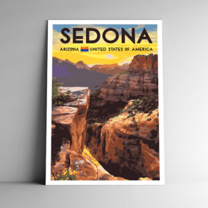 Sedona Arizona Poster / Postcard