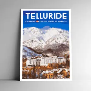 Telluride Colorado Poster / Postcard