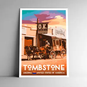 Tombstone Arizona Poster / Postcard