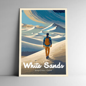 White Sands National Park Poster / Postcard