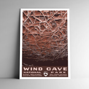 Wind Cave National Park Poster / Postcard
