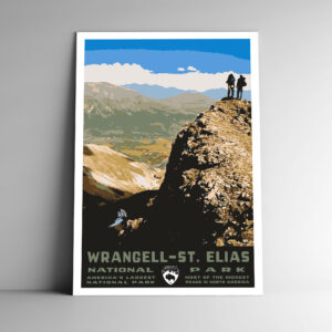 Wrangell-St. Elias National Park Poster / Postcard